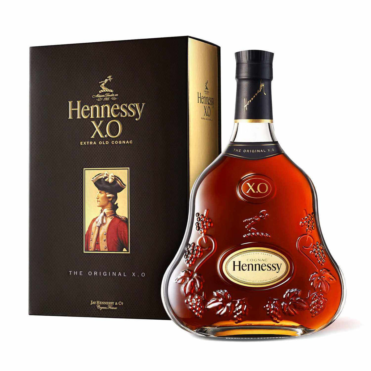 Hennessy XO Cognac 80 Proof 750 ML - Premium Extra Old Cognac