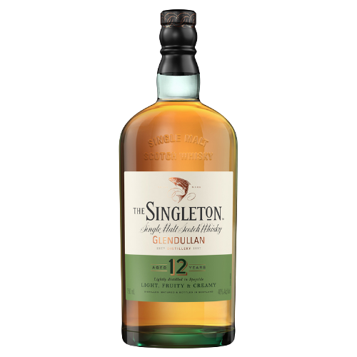 The Singleton Of Glendullan 12 Year Old Single Malt Scotch Whiskey Bottle