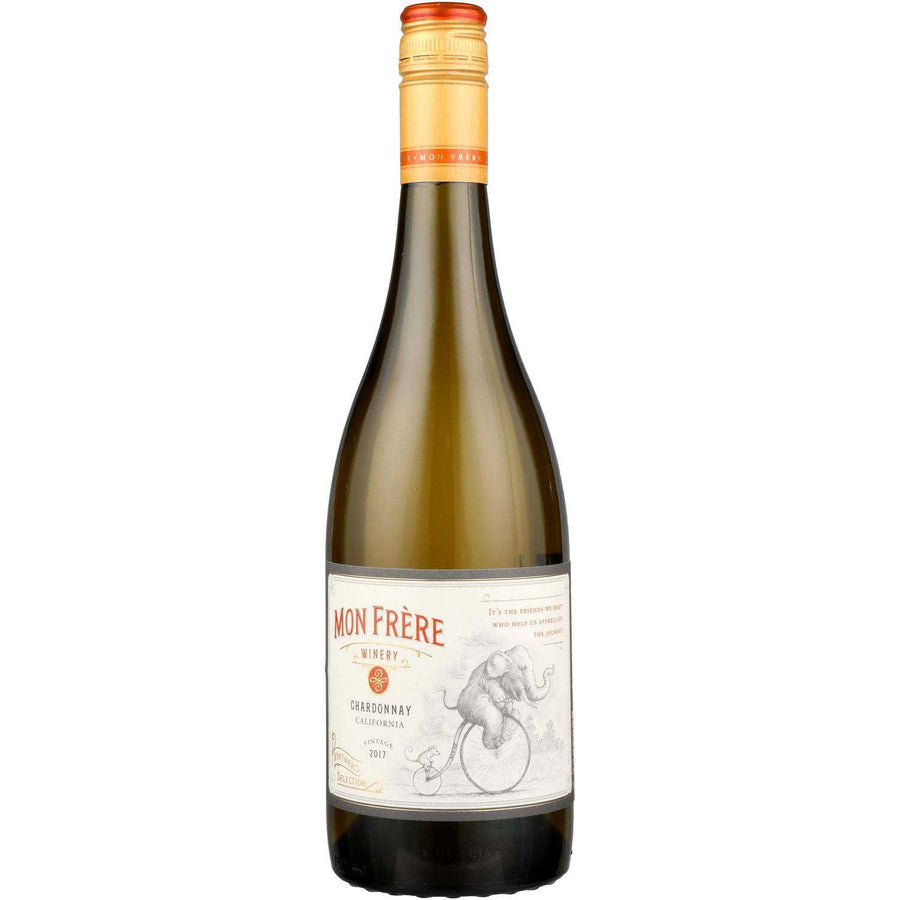 Mon Frere Winery Chardonnay California 750 ML bottle California white wine