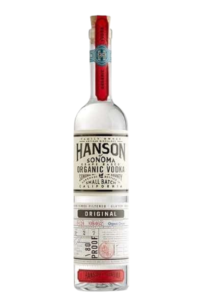 Hanson Of Sonoma Vodka Original Small Batch 750 ML bottle.