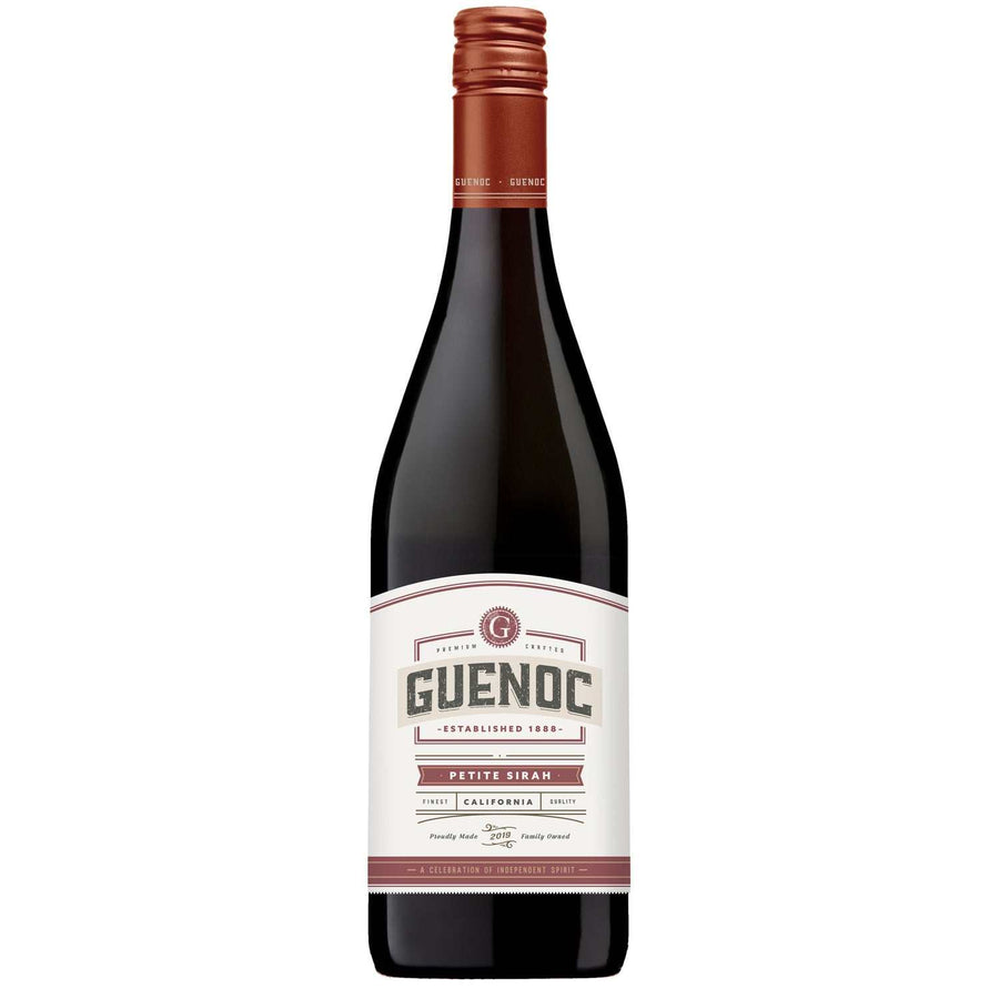 Guenoc Petite Sirah California 750 ML red wine bottle with rich blackberry and vanilla notes