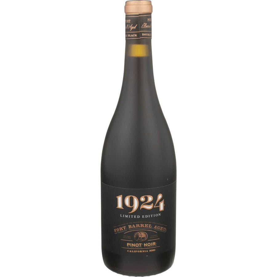 Gnarly Head Pinot Noir Port Barrel Aged 1924 Limited Edition California 750ML bottle with deep garnet hue and rich red wine aromas