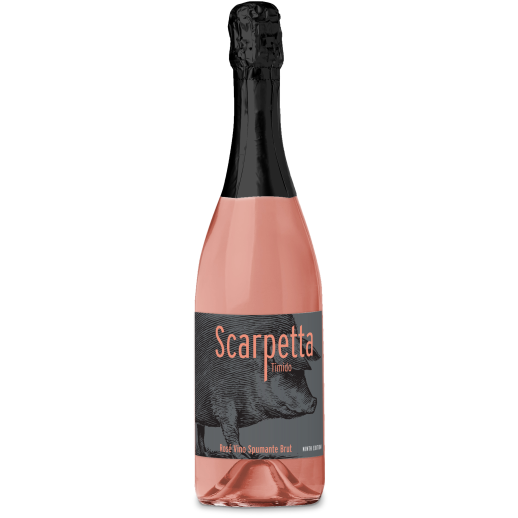 Scarpetta Vino Timido Spumante Brut Rose 750 ML