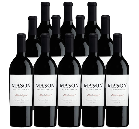 Mason Pelissa Vineyard Oakville Cabernet Sauvignon 2022 750 ML (12 Bottles)