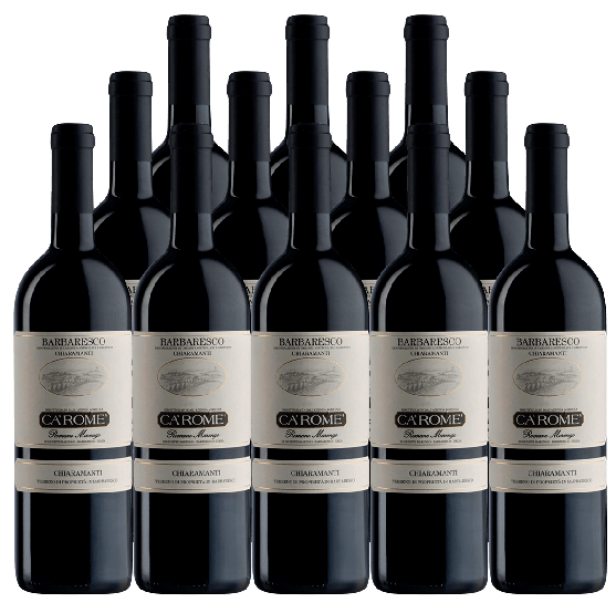 Ca rome Barbaresco Chiaramanti 2019 750 ML (12 Bottles)