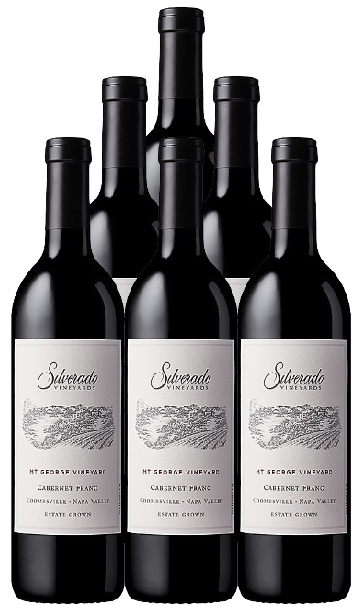 Silverado Vineyards Cabernet Franc Mt. George Vineyard Coombsville 2019 750 ML (6 Bottles)