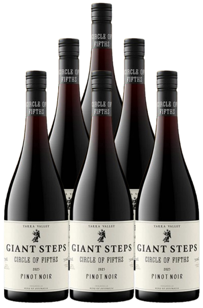 Giant Steps Pinot Noir Circle Of Fifths Yarra Valley 2024 750 ML (6 Bottles)