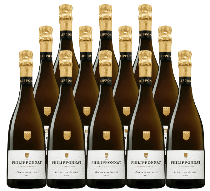 Philipponnat Reserve Perpetuelle Champagne 750 ML (12 Bottles)