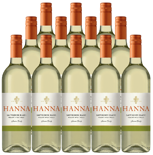Hanna Sauvignon Blanc Russian River Valley 2024 750 ML (12 Bottles)