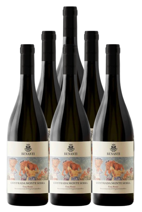 Benanti Contrada Monte Serra Etna Rosso 750 ML (6 Bottles)