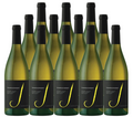 J Vineyards & Winery Chardonnay 750 ML (12 Bottles)