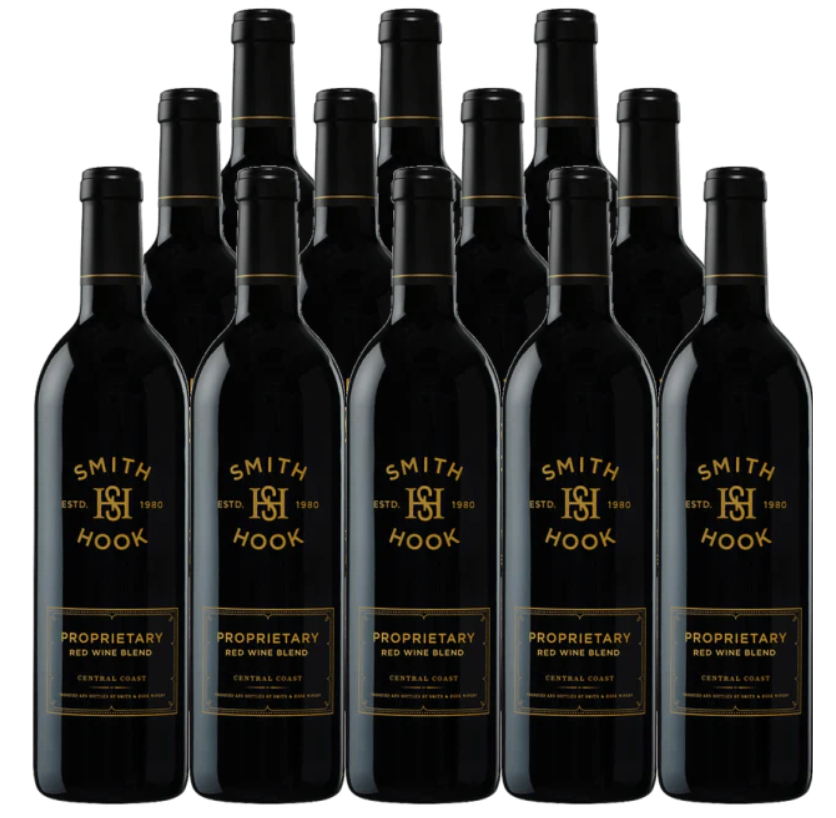 Smith & Hook Proprietary Red 750 ML (12 Bottles)