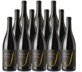 J Vineyards & Winery Pinot Noir 2018 750 ML (12 Bottles)