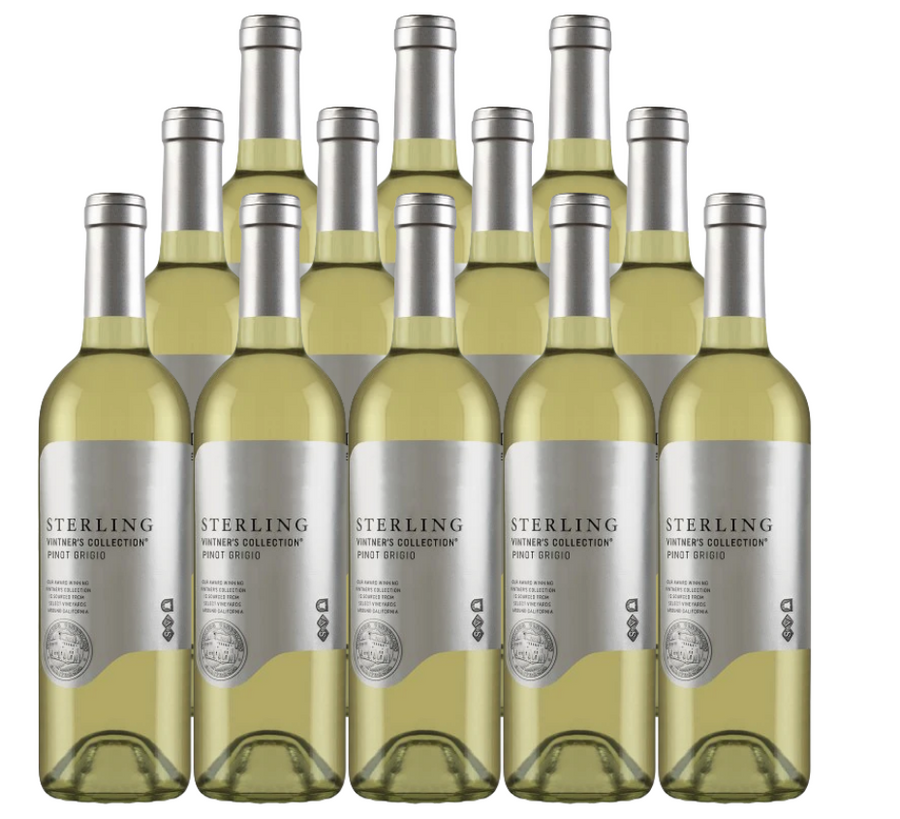 Sterling Vintners Collection Pinot Grigio 2021 750 ML (12 Bottles)