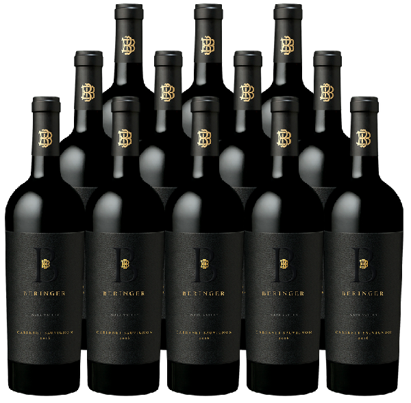 Beringer Distinction Series Cabernet Sauvignon Napa Valley 2019 750 ML (12 Bottles)