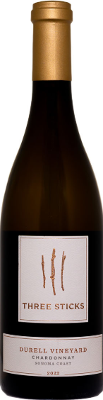 Three Sticks Chardonnay Durell Vineyard Sonoma Coast 2022 750 ML