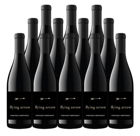Flying Arrow Pinot Noir North Coast 2024 750 ML (12 Bottle)