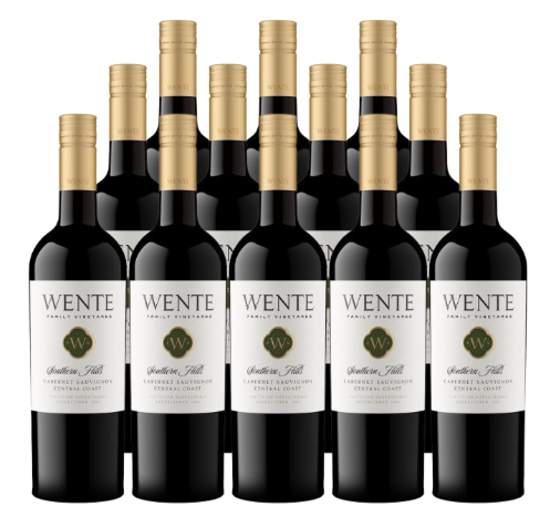 Wente Family Vineyards Southern Hills Cabernet Sauvignon Central Coast 750 ML (12 Bottle)