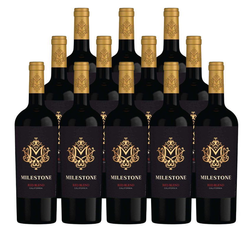 Milestone Wines Red Blend 750 ML (12 Bottles)