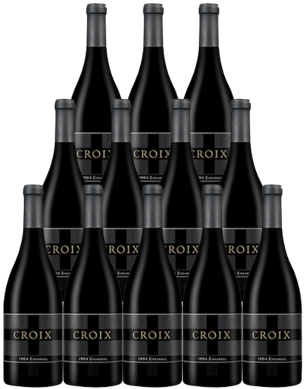 Case of 12 bottles of Croix Estate 1904 Zinfandel 2021 750ML