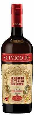 Sibona Civico 10 Vermouth di Torino Rosso Superiore 750 ML