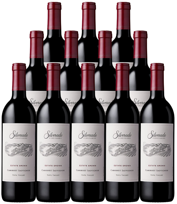 Silverado Vineyards Cabernet Sauvignon Napa Valley 2022 750 ML (12 Bottles)
