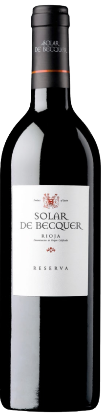 Solar de Becquer Tinto Reserva 750 ML – Rioja Red Wine with Bold Berry and Oak Notes