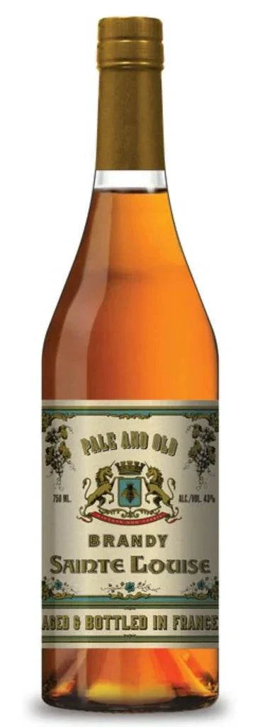 Sainte Louise Brandy Pale And Old 3 Yr 86 750 ML bottle showcasing smooth South African brandy with caramel and vanilla notes