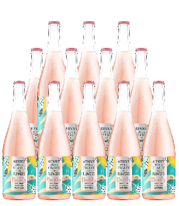 Sunny with a Chance of Flowers Bubbly Rose 750 ML (12 Bottles)