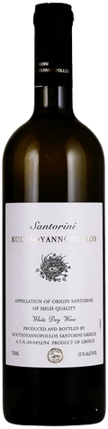 Koutsoyannopoulos Santorini 2020 750 ML