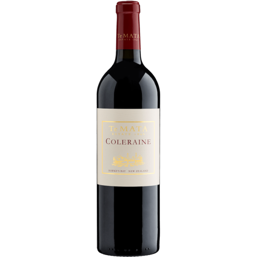 Te Mata Coleraine 2021 Cabernet Merlot New Zealand red wine bottle 750ml