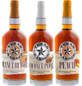 Texas Ranger Flavored Whiskey Combo 750 ML (3 Bottles)