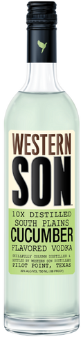Western Son 10X Distilled South Plains Cucumber Flavored Vodka 1 L