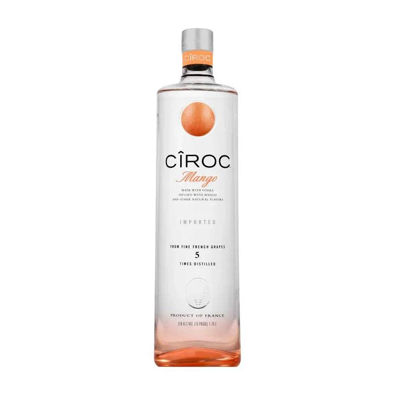 Ciroc Mango Flavored Vodka 70 1.75 L bottle with tropical mango flavor and smooth finish