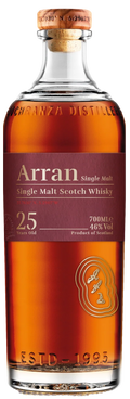 Arran 25 Year Old Single Malt Scotch Whisky 700 ML