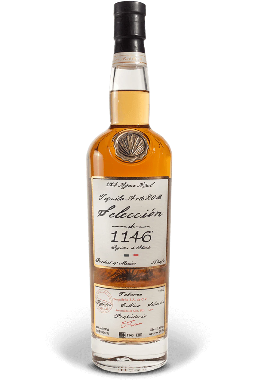 ArteNOM Seleccion de 1146 Anejo Tequila 100% de Agave Azul 750 ML
