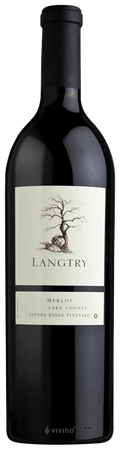 Langtry Tephra Ridge Vineyard Merlot Lake County 2023 750 ML