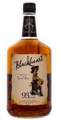 Blackheart Spiced Rum 93 1.75 L