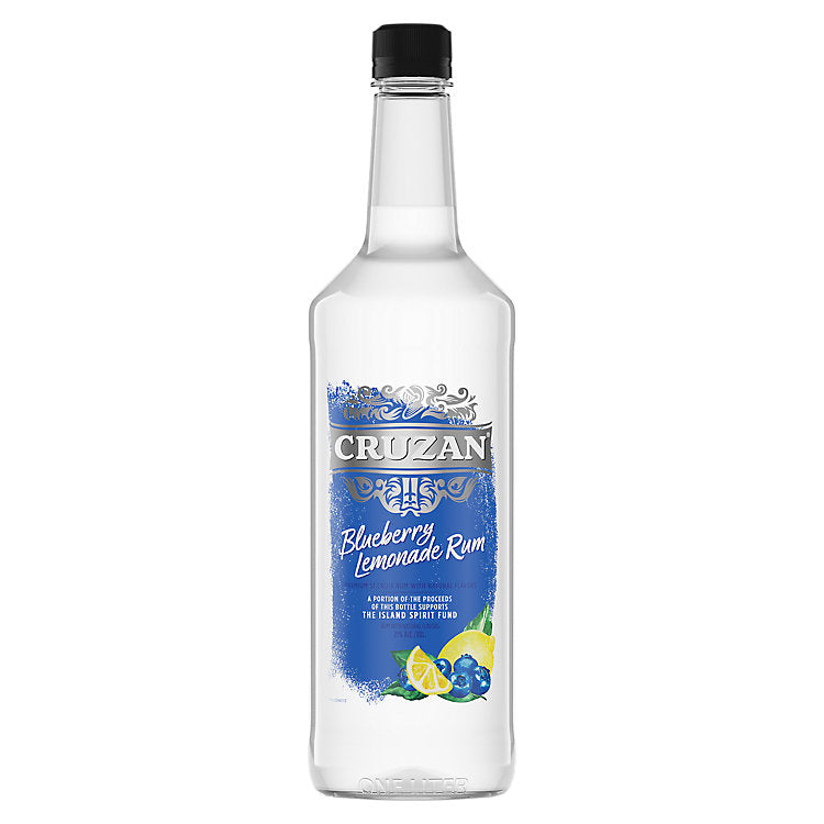 cruzan blueberry lemonade flavored rum 42 1 L