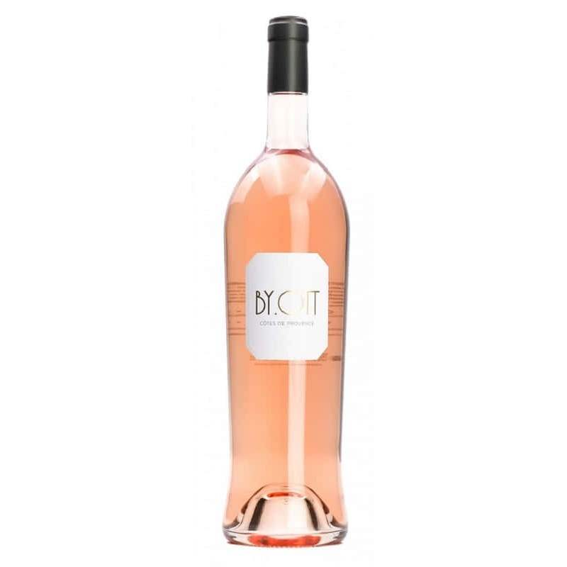 By Ott Cotes De Provence Rose 2024 bottle showcasing pale pink wine with bright red berry and citrus notes