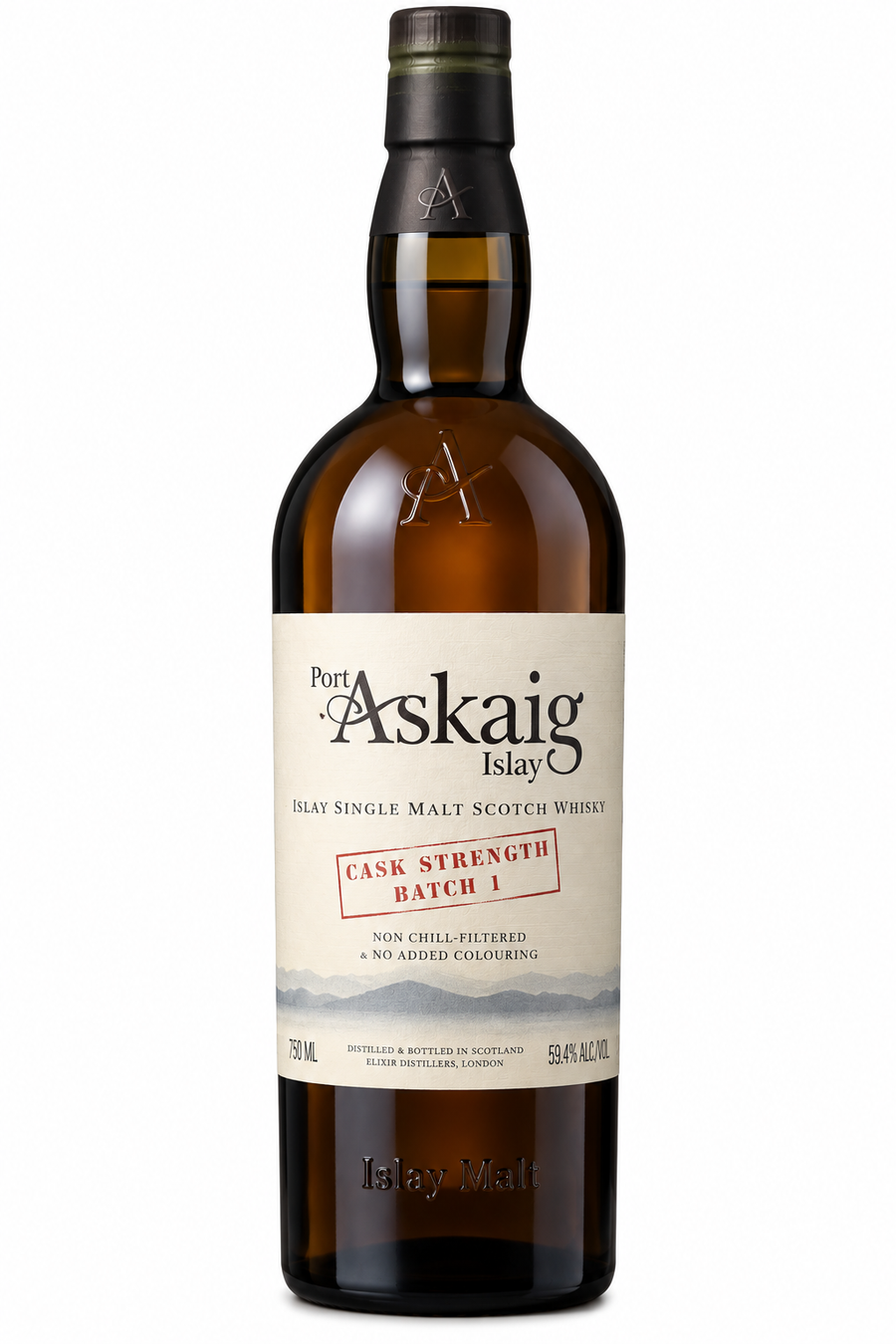 Port Askaig Cask Strength Batch 1 Islay Single Malt Scotch Whisky 750 ML
