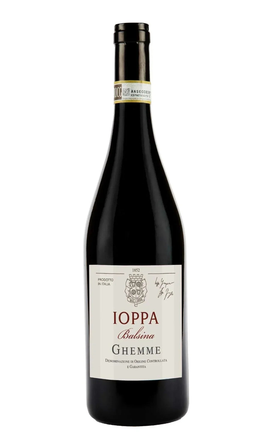 Ioppa Ghemme Balsina 2020 750 ML