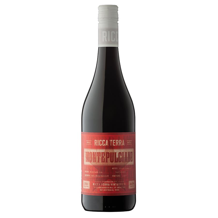 Ricca Terra Montepulciano Small Batch Riverland 2022 750 ML