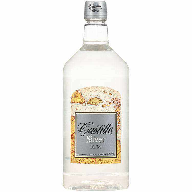 Castillo Silver Rum 1.75 L bottle from Bacardi.