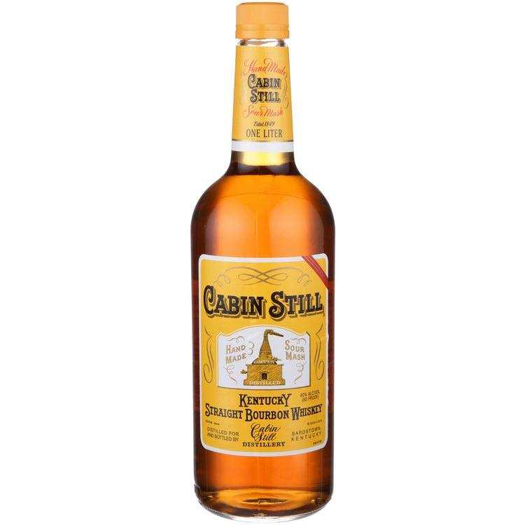 Cabin Still Straight Bourbon 3 Yr 80 1 L bottle with rich Kentucky sour mash flavor.