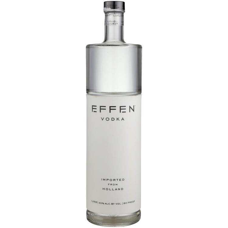 Effen Vodka 80 1L bottle with premium wheat and all-natural ingredients.
