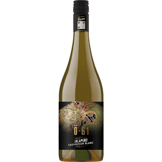 O-61 Crisp White Wine with Fresh Jalapeno Chile 750 ML