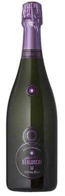 Berlucchi Franciacorta Nature Rose 2016 sparkling wine bottle showcasing Italian craftsmanship and elegance