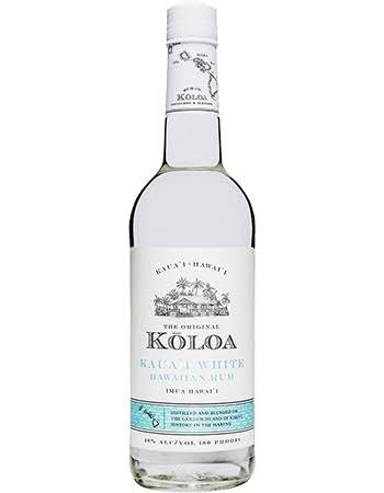 Koloa Kaua'i White Hawaiian Rum 1 L