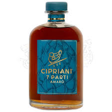 Cipriani Drinks 7 Parti Amaro Liqueur 700 ML